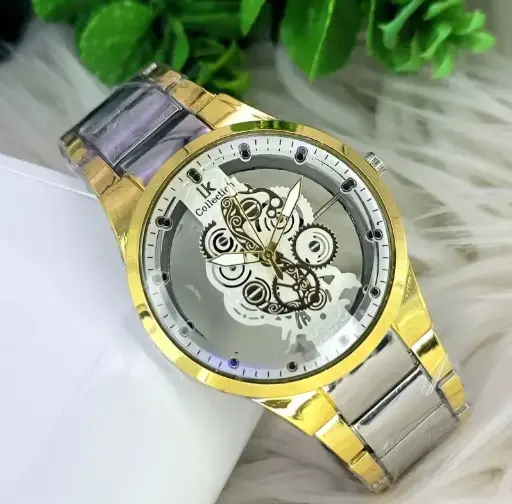 New Stainless Steel Analog Watch For Men & Boys Fashion